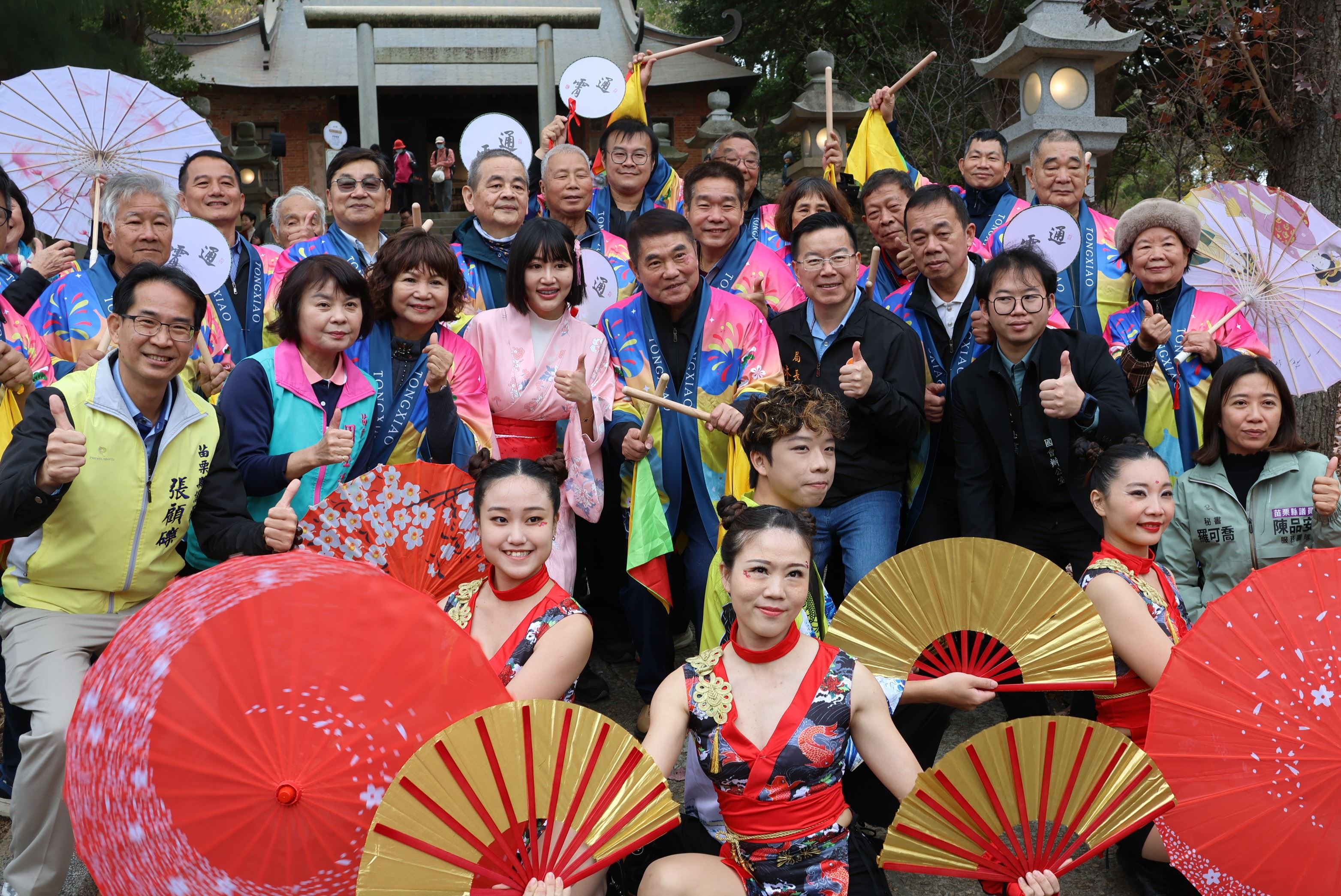 通霄神社熱鬧開幕 縣長見證歷史風華