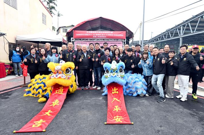 縣府1-公館鄉榮南街及華南街危險瓶頸路段改善工程完工通車DSC_5513