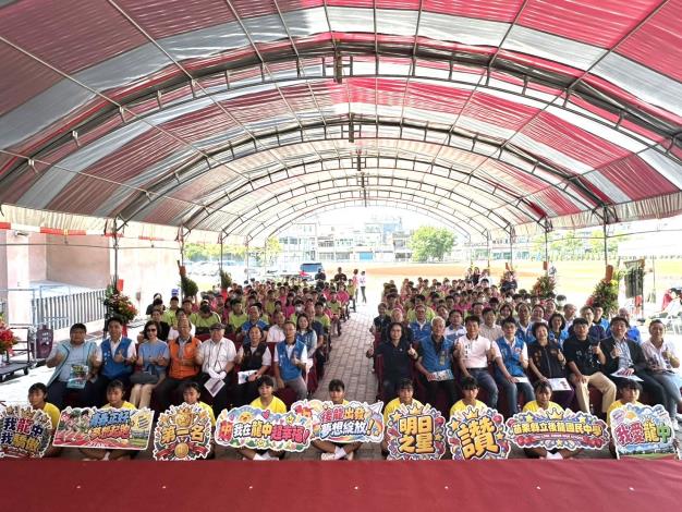 1縣府-後龍國中新建運動場、籃球場暨校門整修完工啟用典禮