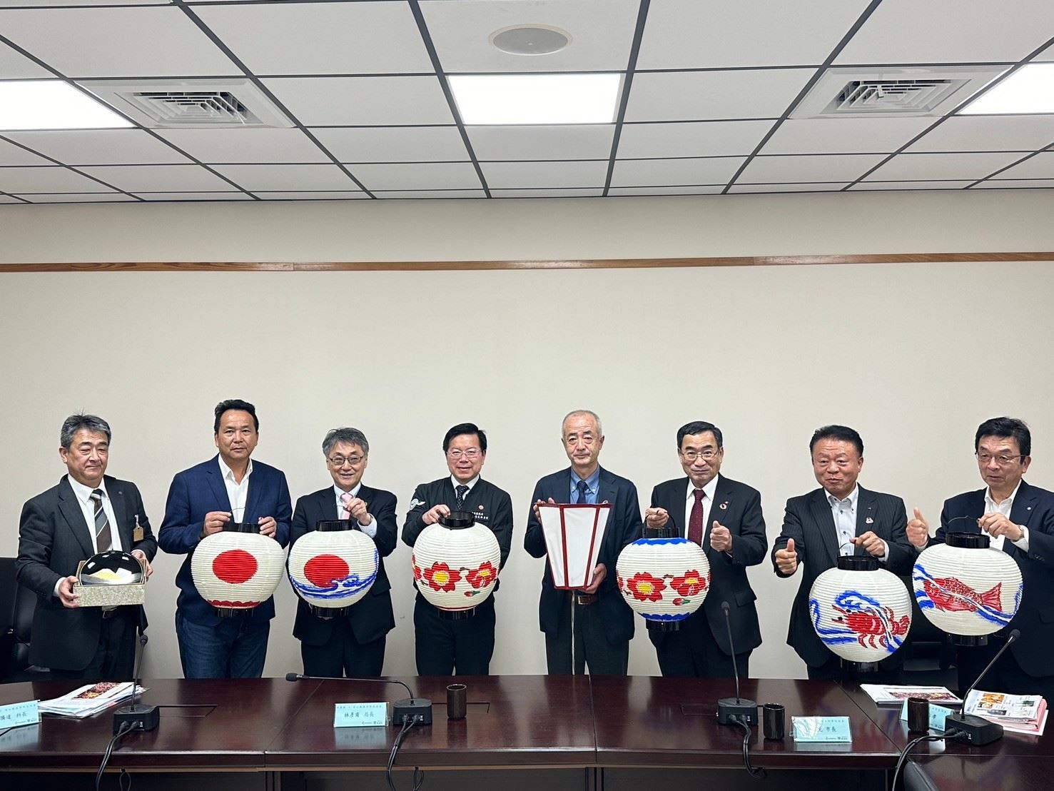 2024312日本魚津市蒞苗參訪-拜會文觀局1