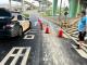 疑曳引車淤泥滲漏  普重機車駕駛接連摔車  苗警調電眼查辦 (1)
