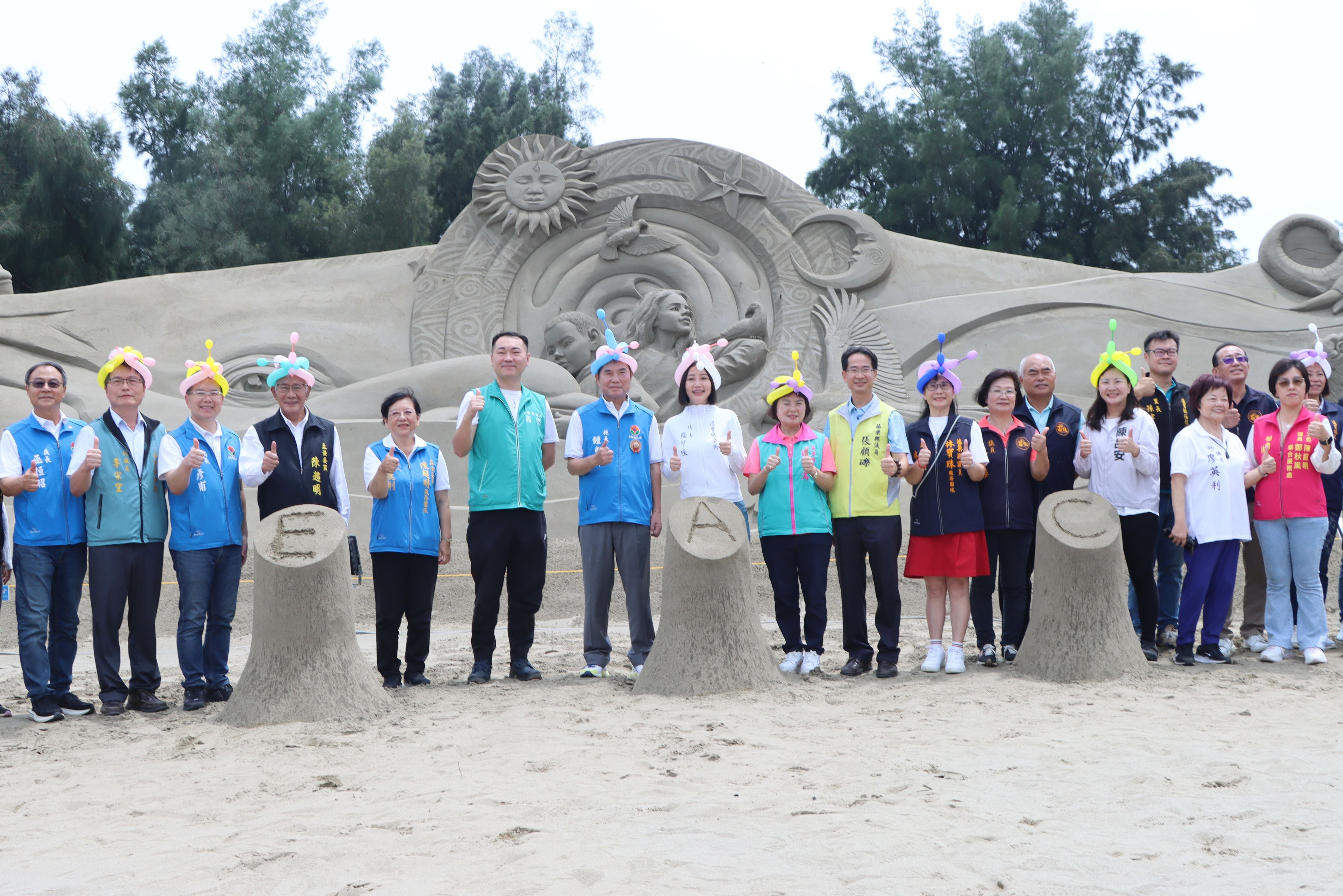 2025通霄沙雕藝術節  盛大登場　22座國際沙雕點亮夏日海岸