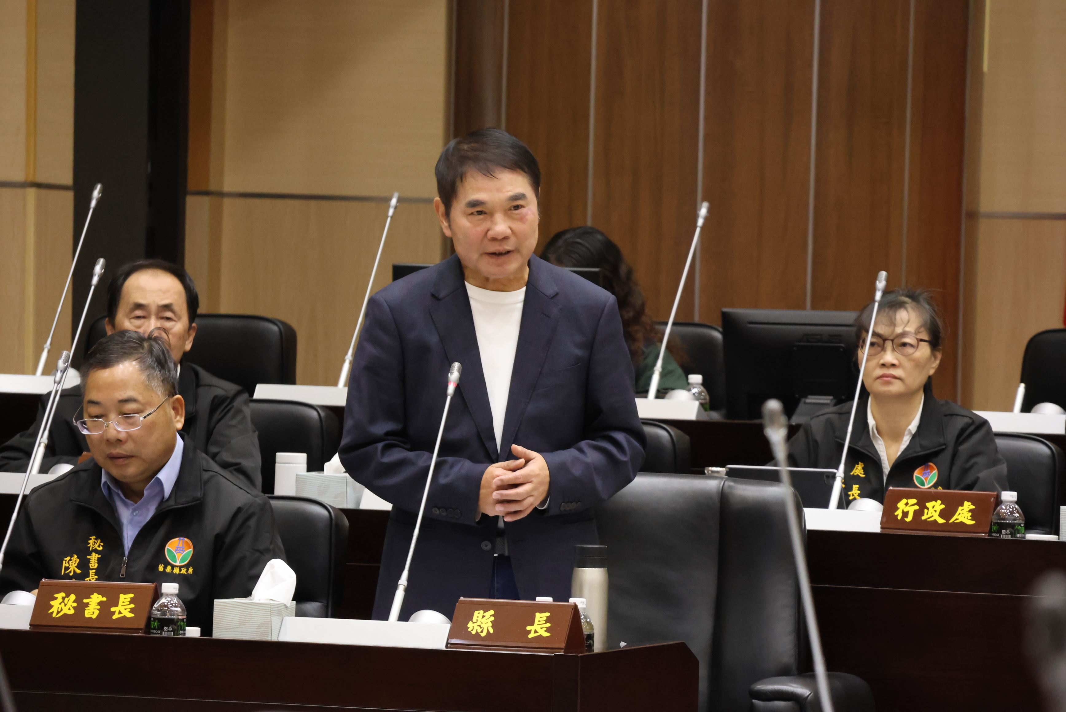 議會總質詢 縣長重視苗北、通苑地區發展