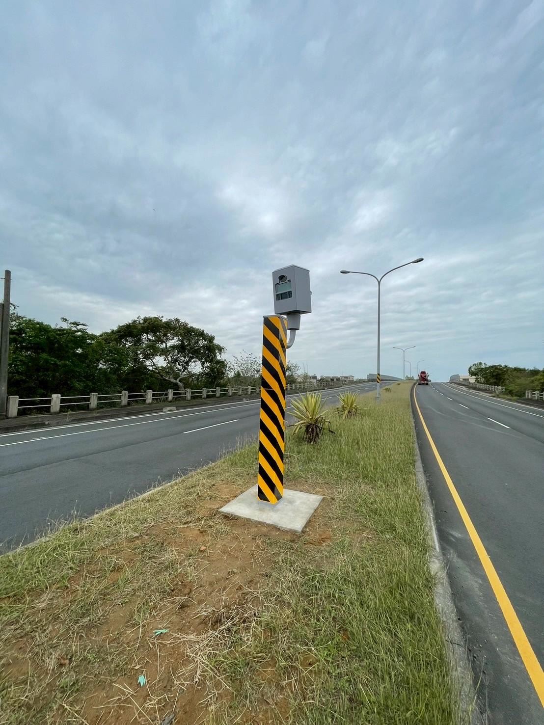 強化道路行車安全 苗警新建測速照相執法設備即將啟用