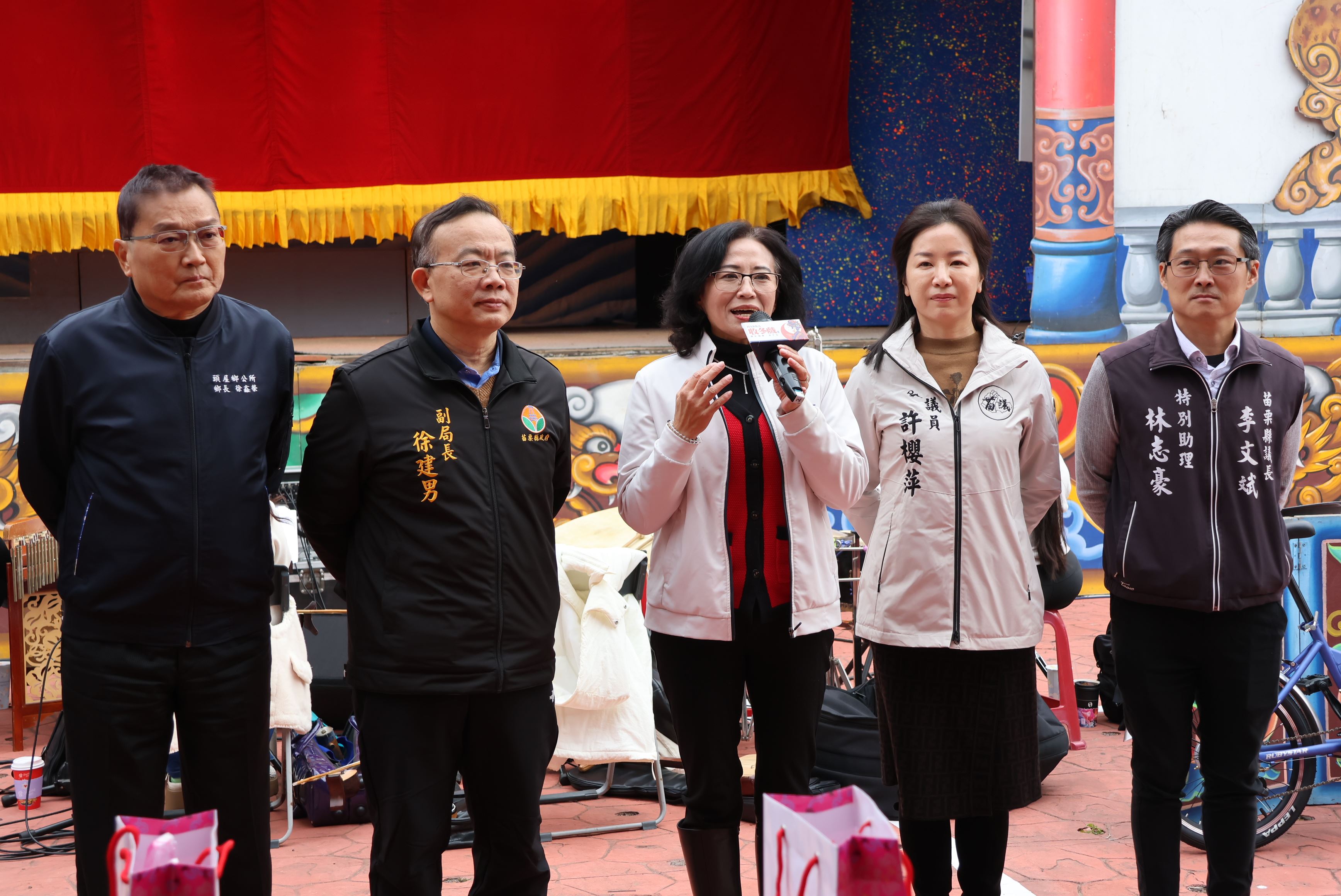 收冬戲第二場頭屋登場 副縣長感謝客委會