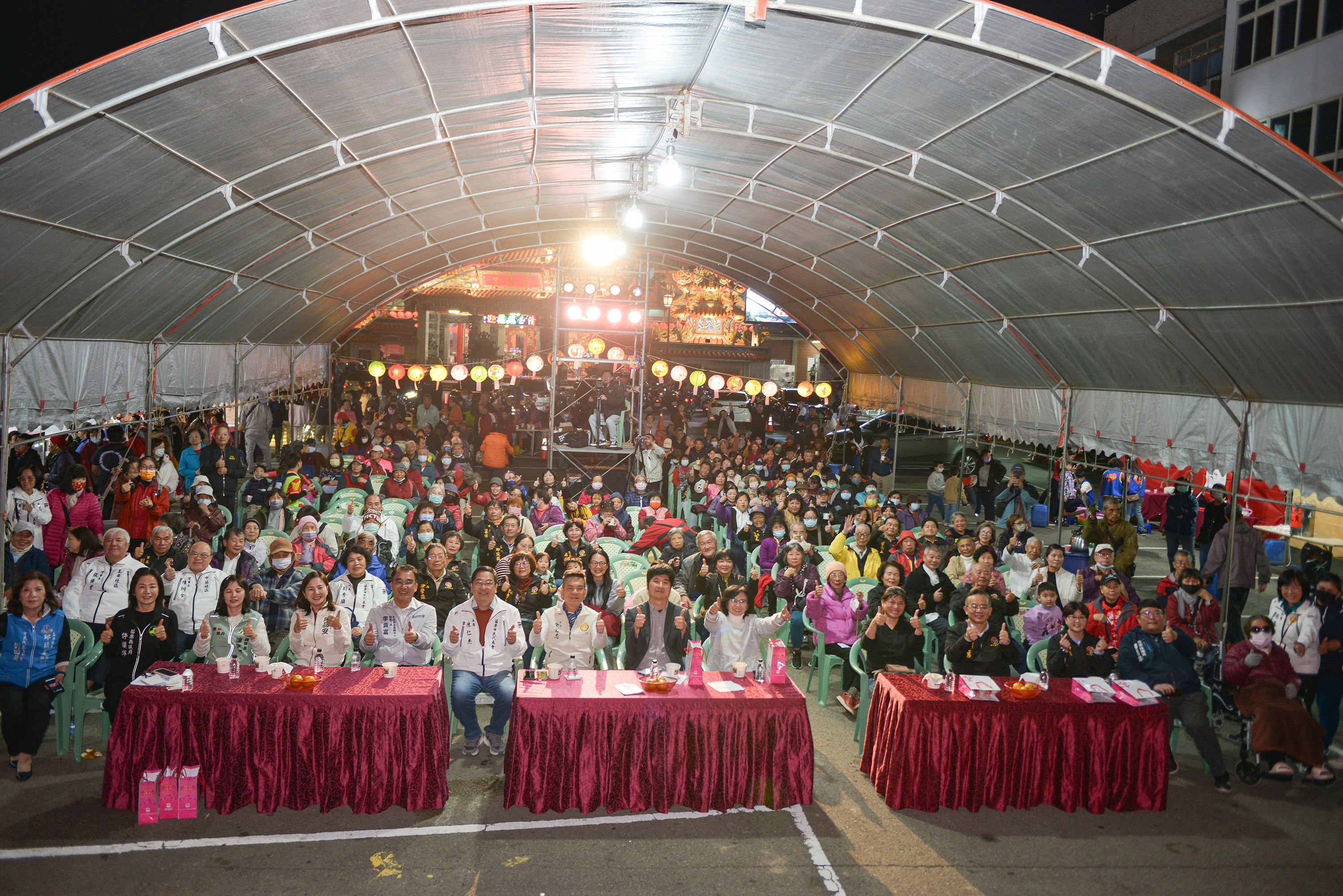 客委會收冬戲第三場在苗栗玉清宮演出《火焚西岐城》