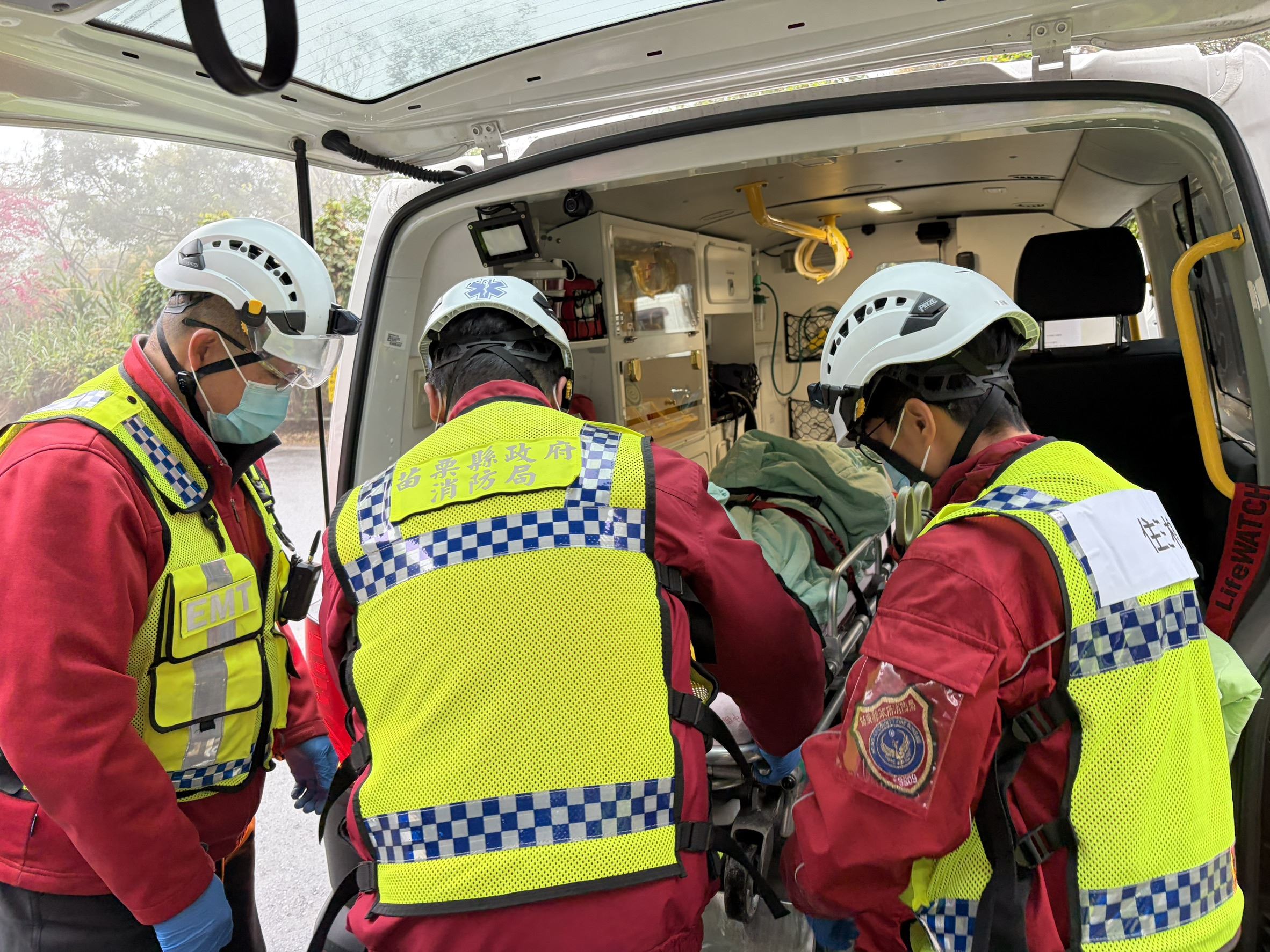 124縣道車禍救援