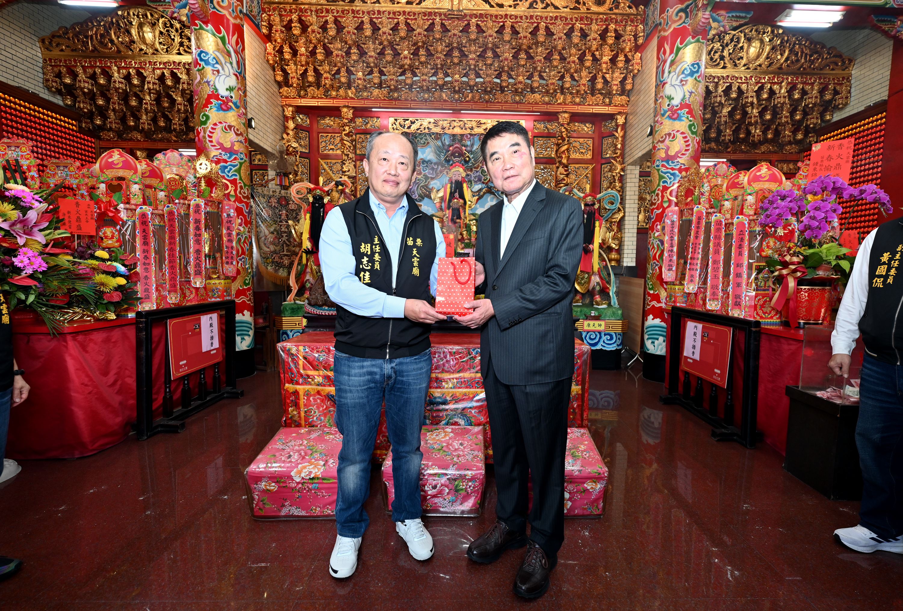 縣府6-縣長鍾東錦開工到天雲廟參拜祈福DSC_7494