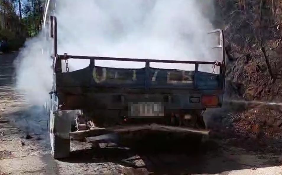 泰安鄉汽車火警