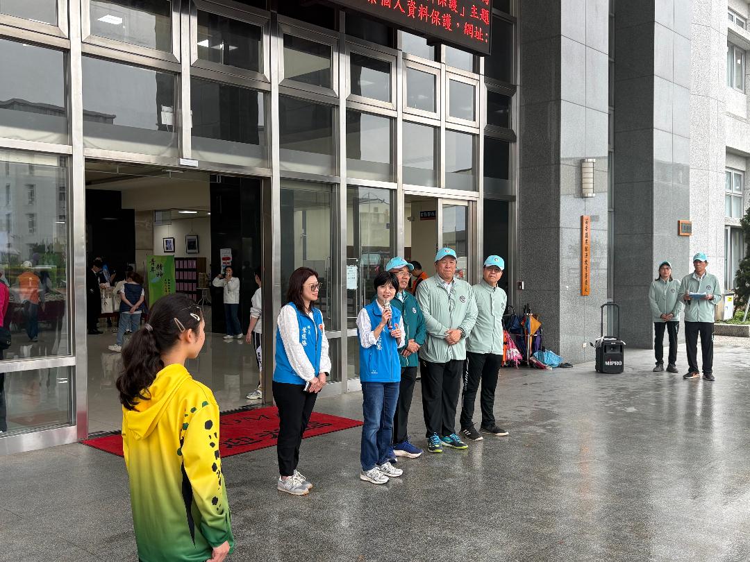 115年全中運聖火過境苗栗  客家鄉親沿途歡迎