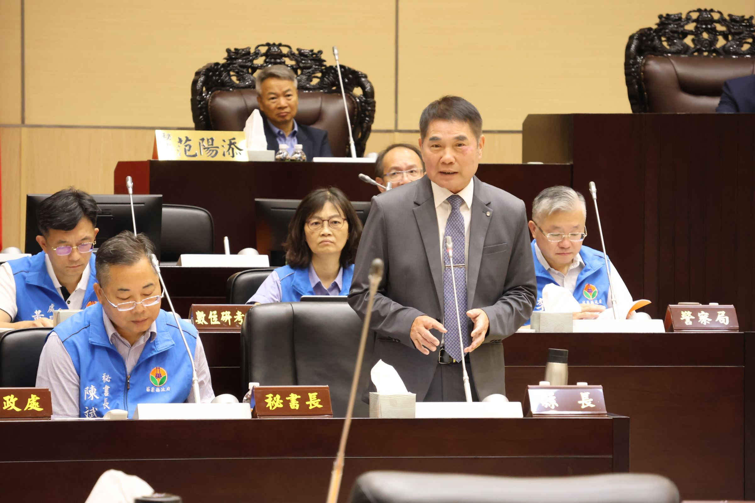 議會定期會閉幕 縣長強調營養午餐滾動式檢討調整