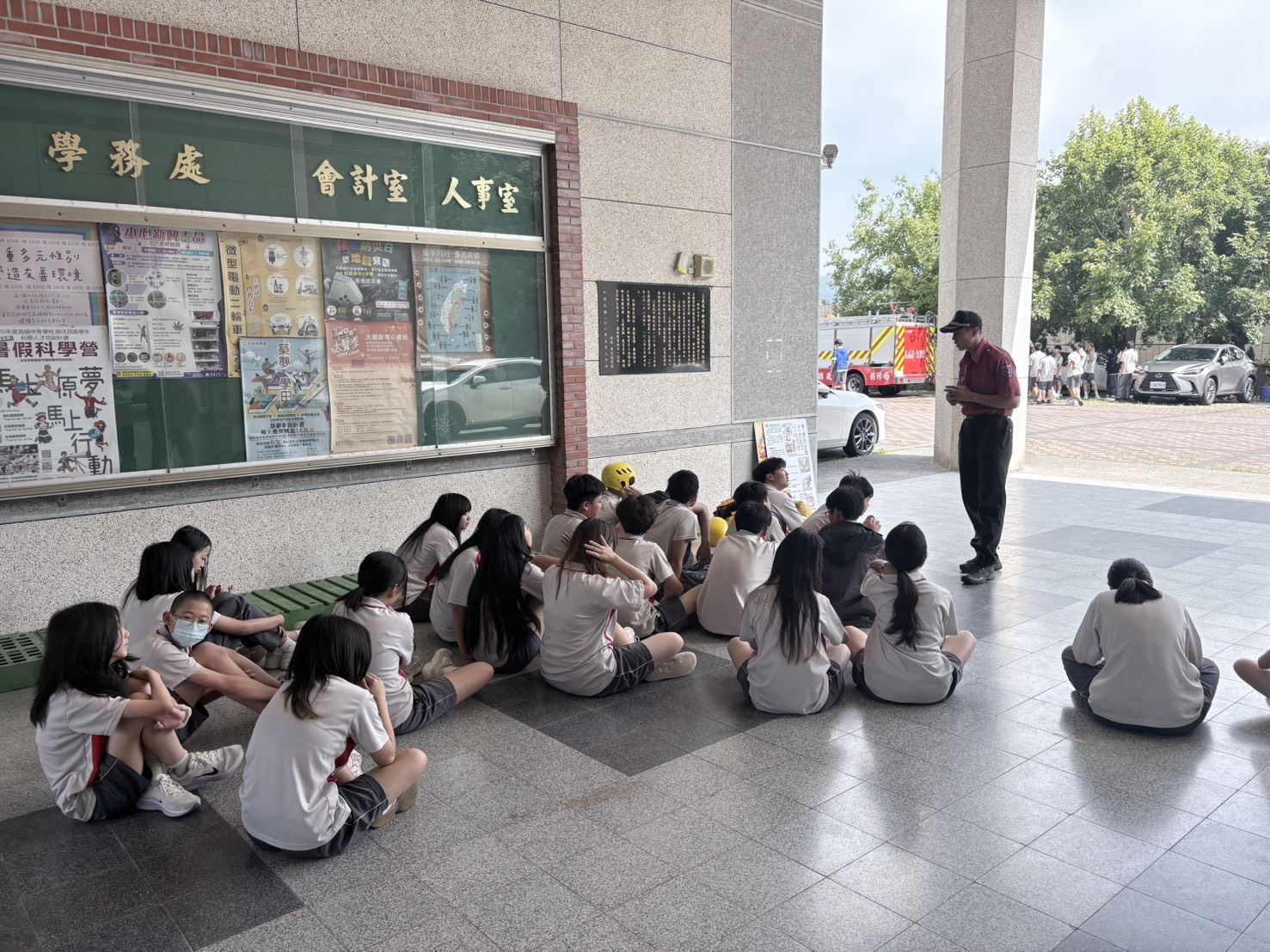 三義高中宣導防溺及防火安全觀念