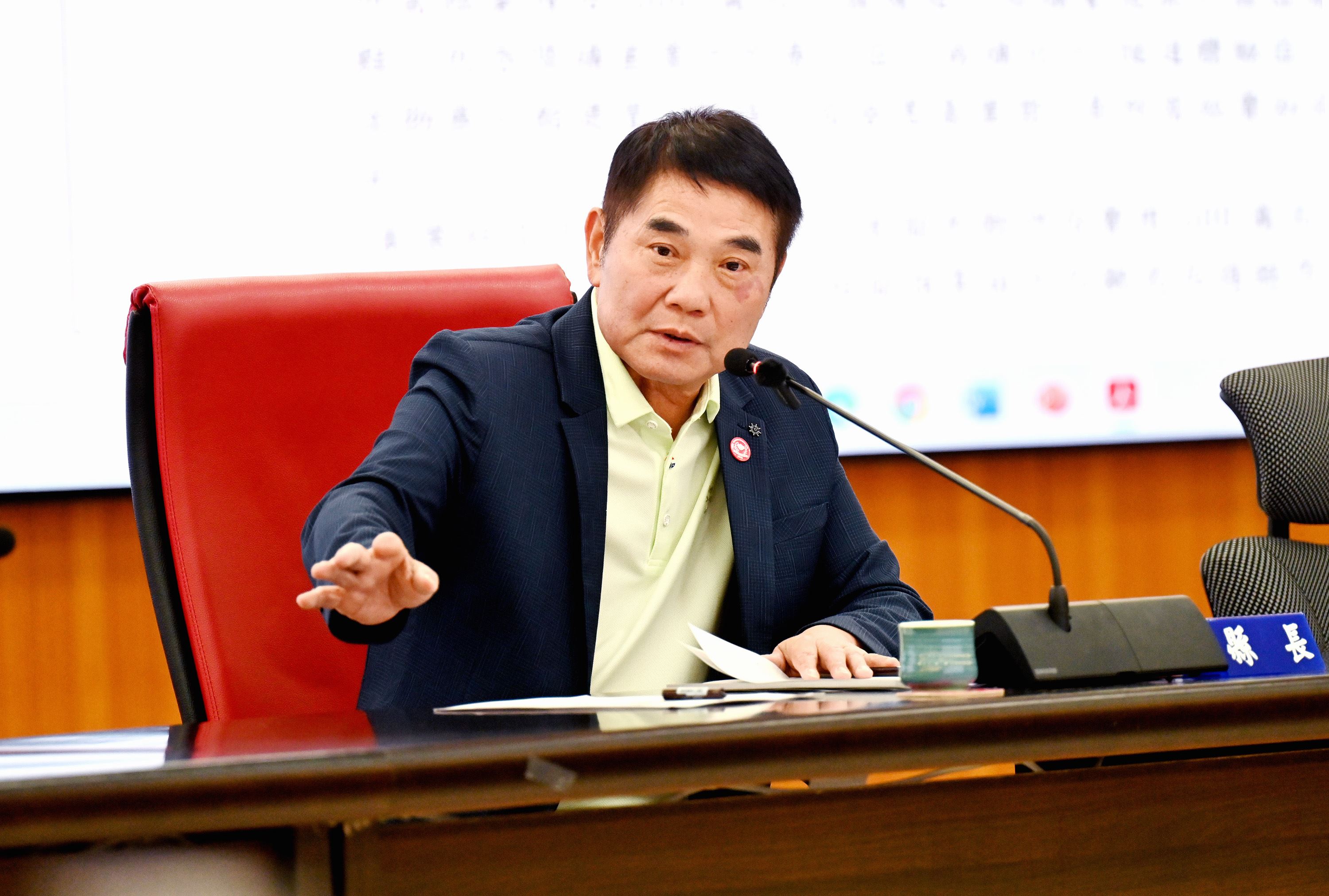 縣府召開115年第23次縣務會議   縣長允諾：若公所災害準備金不足  縣府會全力予以挹注