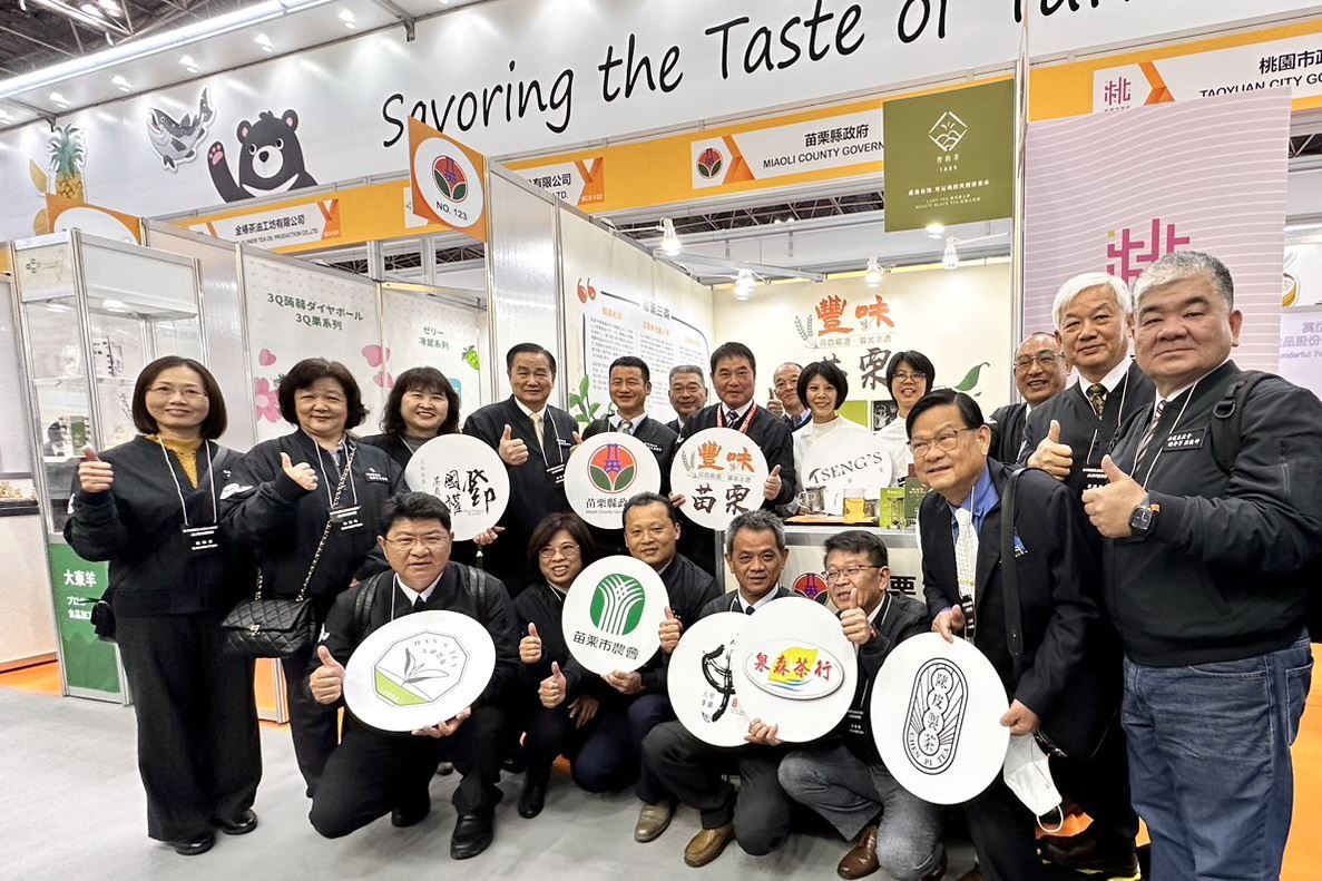Miaoli County Government Makes Debut Appearance at Foodex Japan – County Magistrate Leads Efforts to Elevate Tea Recognition and Reputation