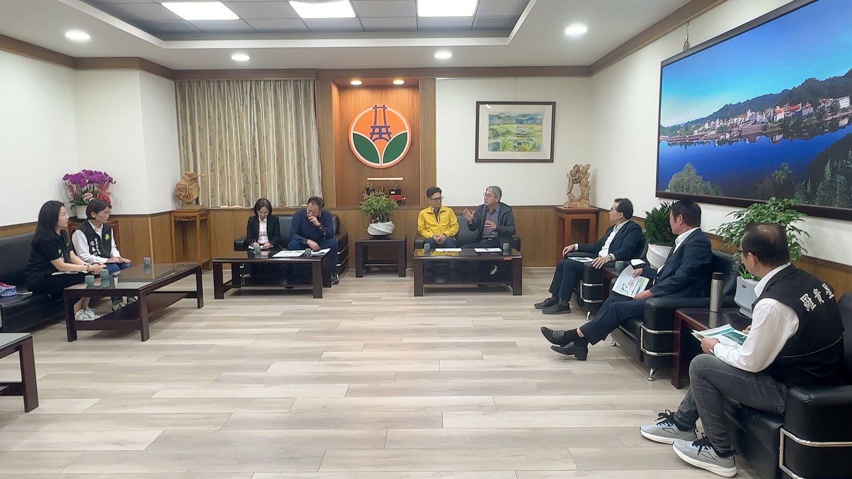水利署長拜訪苗栗　天花湖水庫、明德水庫水質及全縣重大水利建設獲充分討論