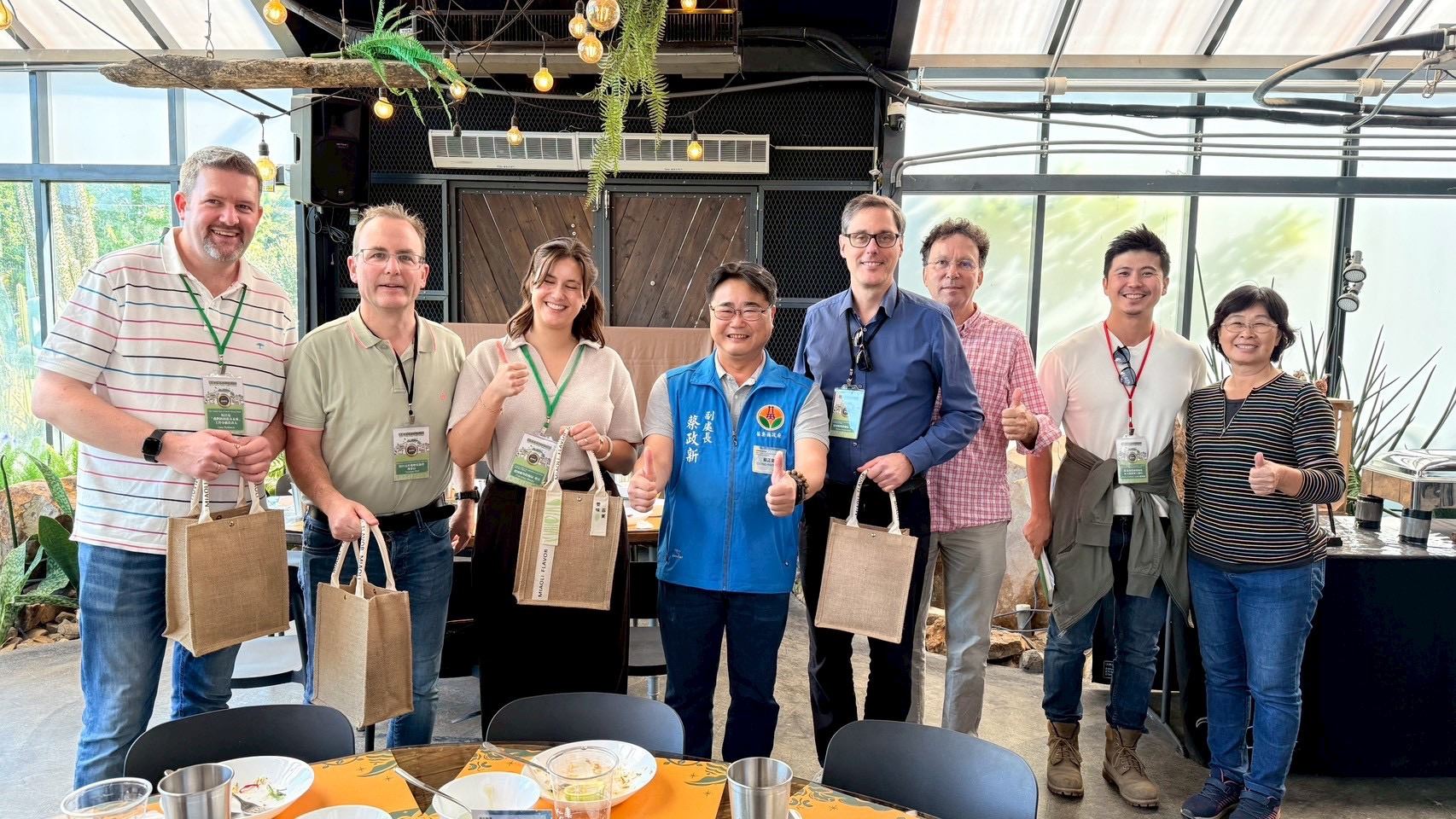 德國金牌農村團首選苗栗　六年三度來台「都看苗栗」！