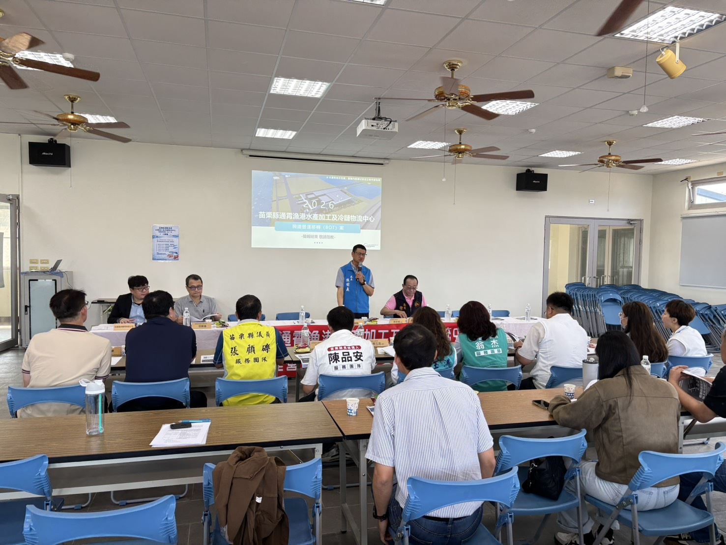 【苗栗縣推動通霄漁港冷鏈升級，打造水產加工與物流整合中心】