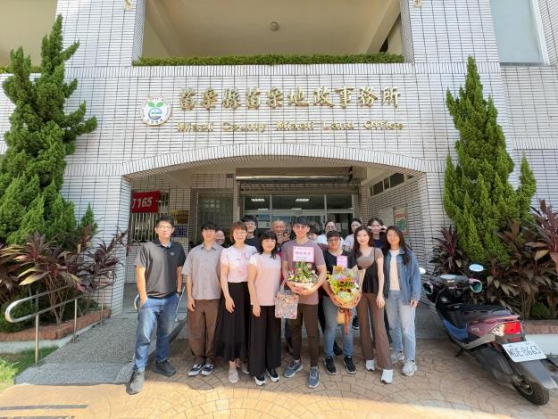 【歡送本所第一課黃課員文杰榮調台中市沙鹿區戶政事務所】114.10.01