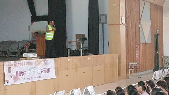 107年縣警局交通安全宣導-卓蘭高中