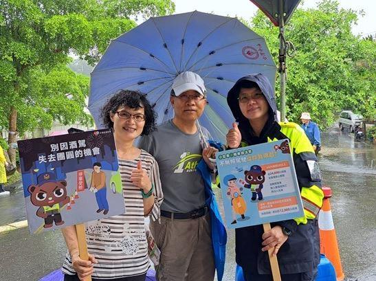 114-苗栗造橋南瓜季活動熱鬧登場 竹南警積極推動交通安全宣導