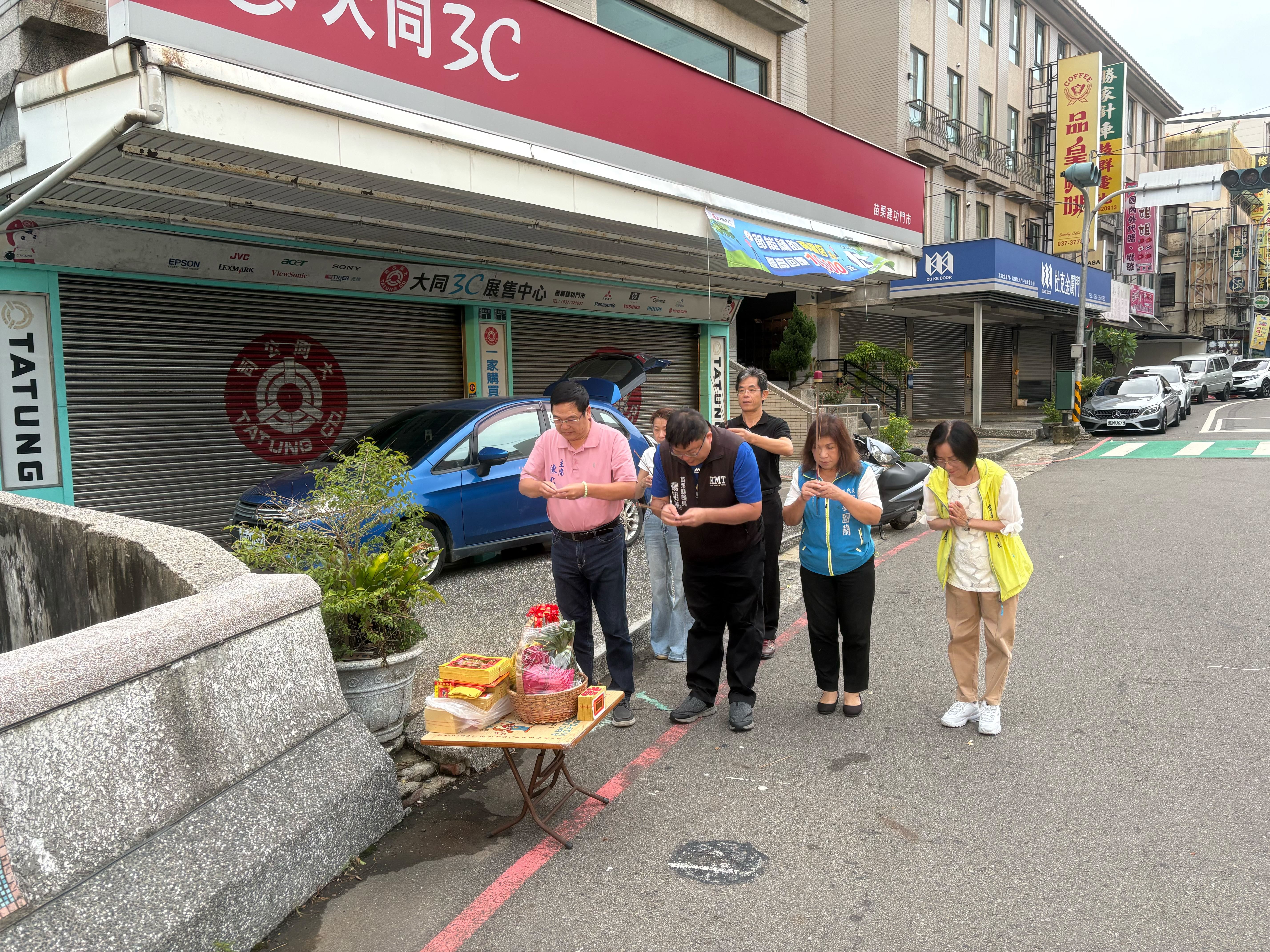 苗栗市玉清路與勵志街路口改善工程-8月10日開工 拓寬轉角、改善視距與通行安全