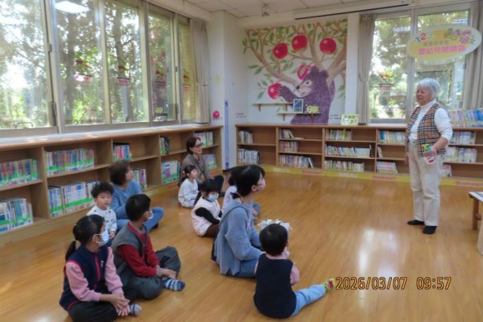 3月7日朱奶奶老師說故事