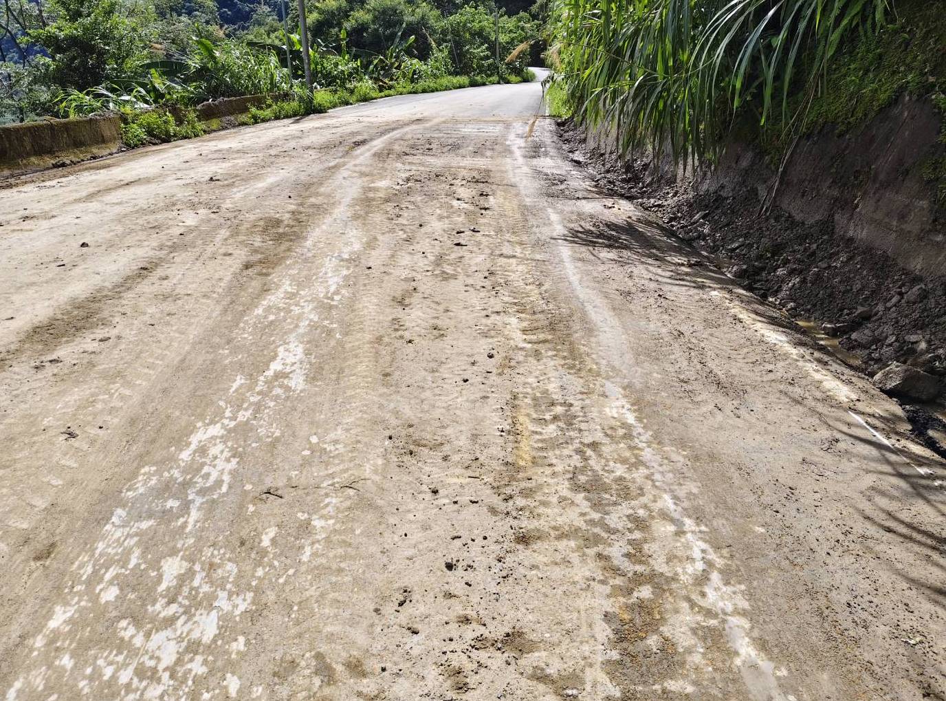 0618豪大雨道路坍方，本所已搶通修復完成！