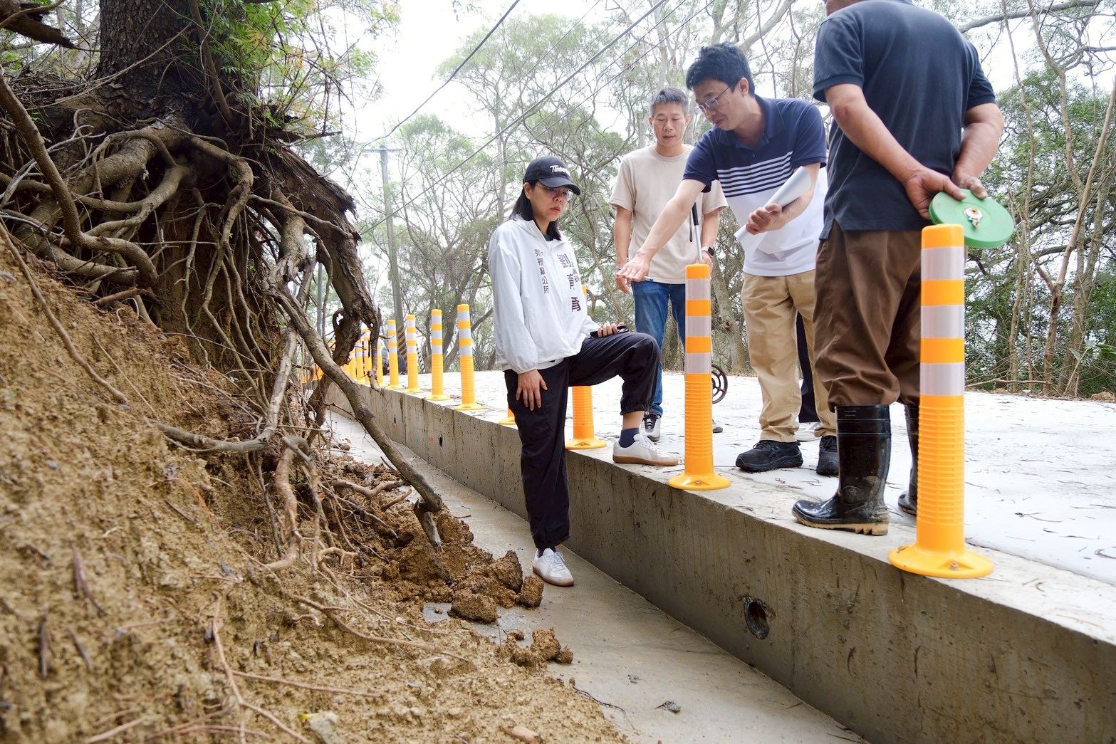 苑裡鎮南勢里及蕉埔里3處農路災害復建工程驗收完成。