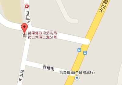 三灣分隊地圖