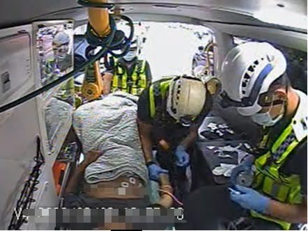 苗栗分隊救護人員李世博、黃世通及温欣凱於115年8月2日執行苗栗市OHCA緊急救護勤務，患者經住院治療11天後康復出院
